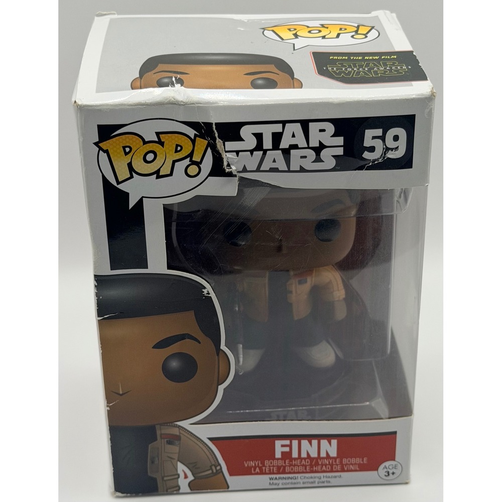 Funko Pop Star Wars Finn 59 Box Damage
